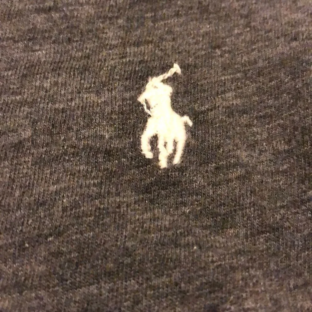 Polo Ralph Lauren Grey on Grey Long Sleeve T-Shirt